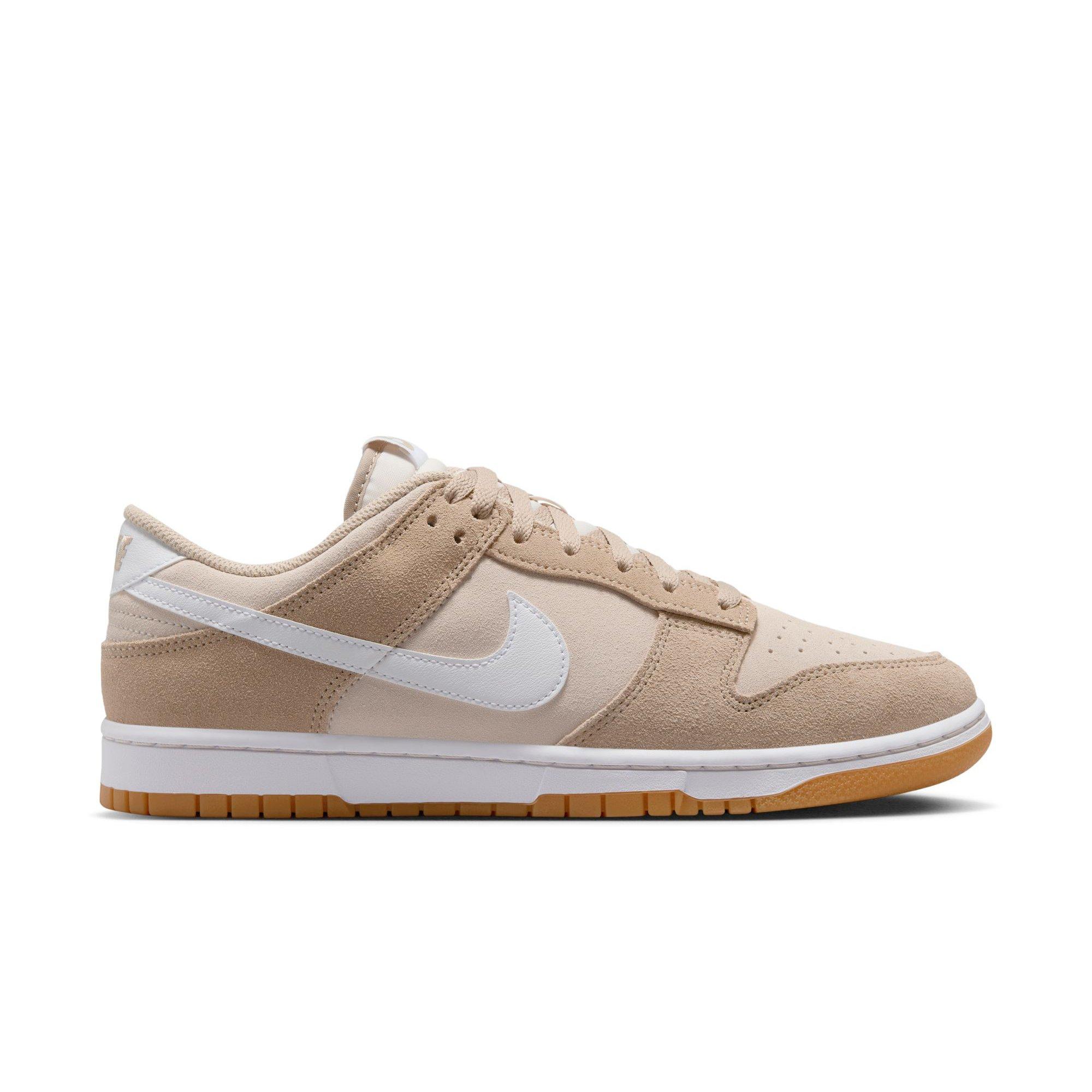 Nike Dunk Low Retro SE Men's Suede Casual Shoe - Ivory